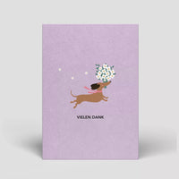 Dachshund | Thank You Postcard
